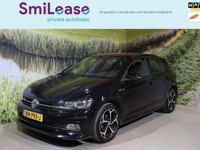 Zwart (metallic) Occasion 2019 VW Polo Highline Hatchback | € 14.999 (Eerlijke prijs)