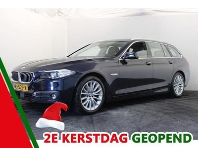 Blauw Gebruikt 2017 BMW 520 Luxury Line Stationwagen | € 14.450 (Super prijs)