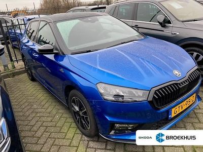 Blauw Occasion 2024 Skoda Fabia Monte Carlo Hatchback | € 26.895 (Iets duurder)