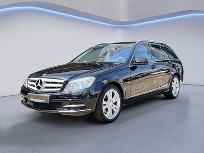 Zwart, metallic lak Occasion 2011 Mercedes C200 Avantgarde Stationwagen | € 13.950 (Duur)