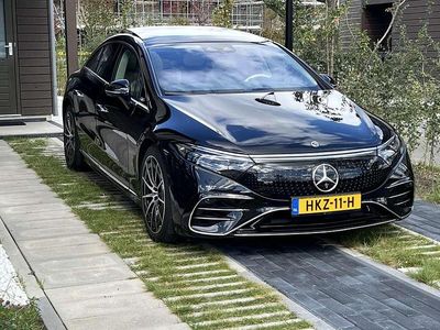 Zwart Occasion 2022 Mercedes EQS450+ AMG Sedan | € 59.950