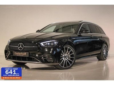 Zwart Gebruikt 2021 Mercedes E300 Business Stationwagen | € 39.990 (Eerlijke prijs)