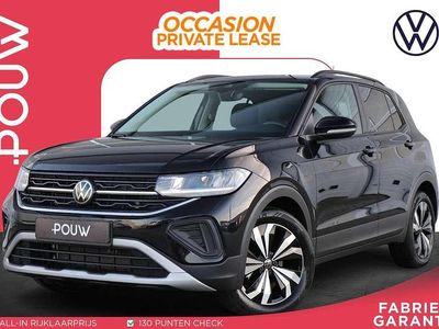 Zwart Gebruikt 2025 VW T-Cross Edition SUV | € 29.900 (Eerlijke prijs)