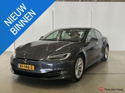 tweedehands Tesla Model S 75D/Marge/Enhanced Autopilot/Beige leder