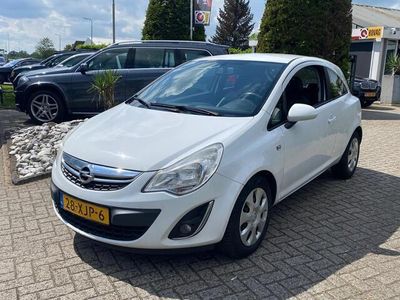 tweedehands Opel Corsa 1.2 EcoFlex 2012 Wit LPG Airco