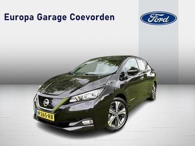 Zwart Occasion 2020 Nissan Leaf Tekna Hatchback | € 12.745 (Eerlijke prijs)