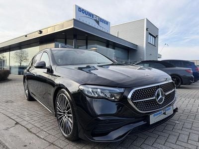 Occasion Mercedes E300 AMG line 2024 Zwart (metallic) Stationwagen