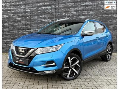 Blauw Occasion 2018 Nissan Qashqai Tekna+ SUV | € 16.950 (Eerlijke prijs)