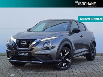 tweedehands Nissan Juke 1.0 DIG-T N-Design Automaat / Navigatie / Lichtmetalen Velgen / Parkeercamera / Automatische Airco / Half-Lederen Bekleding