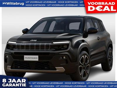 Zwart Nieuw 2025 Jeep Avenger Summit SUV | € 35.888 (Eerlijke prijs)