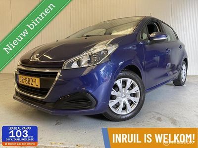 Blauw Occasion 2016 Peugeot 208 Active Hatchback | € 5.750 (Duur)