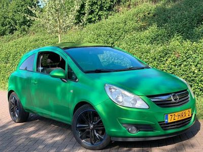 Occasion Opel Corsa Edition 80 PK (58 kW) 2009 Blauw Hatchback