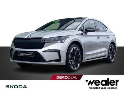 Zilver, metallic lak Gebruikt 2023 Skoda Enyaq iV SportLine SUV | € 35.840 (Duur)