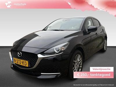 Zwart Occasion 2021 Mazda 2 Luxury Hatchback | € 16.990 (Eerlijke prijs)