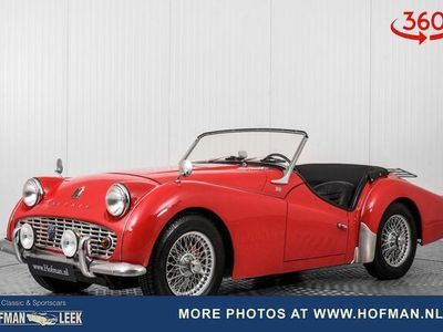 Occasion Triumph TR3 101 PK (74 kW) 1959 Rood Cabriolet
