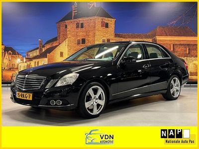 Occasion Mercedes E350 Avantgarde 232 PK (170 kW) 2009 Zwart Sedan