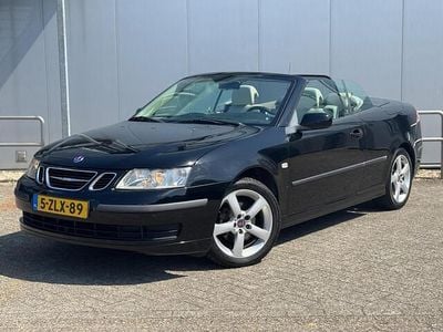 Zwart Gebruikt 2007 Saab 9-3 Cabriolet Linear Cabriolet | € 9.950 (Goede deal)