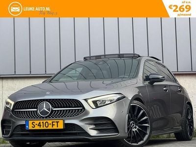 Grijs (metallic) Gebruikt 2018 Mercedes A200 AMG Hatchback | € 22.930 (Eerlijke prijs)
