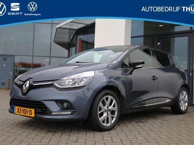 tweedehands Renault Clio IV 0.9 TCe Limited 90PK / 66kW, navigatie, 16" lmv, privacy glas, apple carplay, parkeersensoren, cruise control, airco, keyless start & entry, 1e eigenaar NL auto