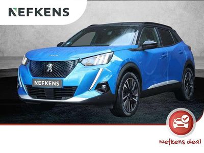 Blauw Occasion 2021 Peugeot e-2008 GT SUV | € 18.425 (Eerlijke prijs)