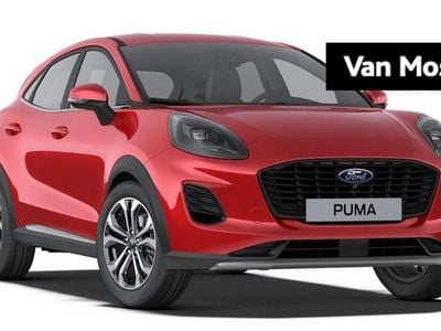 Rood Nieuw 2025 Ford Puma Titanium SUV | € 29.970 (Super prijs)