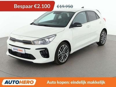 Wit Occasion 2022 Kia Rio GT-Line Hatchback | € 18.049 (Eerlijke prijs)