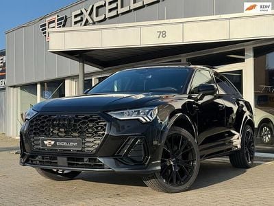 Zwart (metallic) Gebruikt 2021 Audi Q3 Sportback Black Edition SUV | € 39.950 (Goede deal)