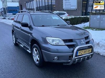 Grijs (metallic) Gebruikt 2007 Mitsubishi Outlander Invite+ SUV | € 3.950 (Super prijs)