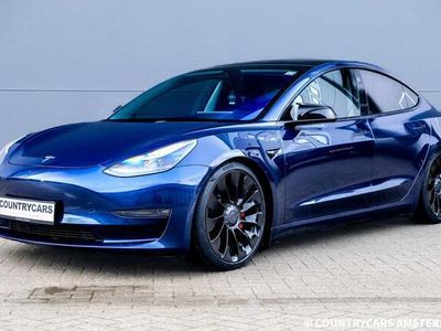 tweedehands Tesla Model 3 Performance 513 pk AWD| AUTOPILOT | GLAZEN DAK | L