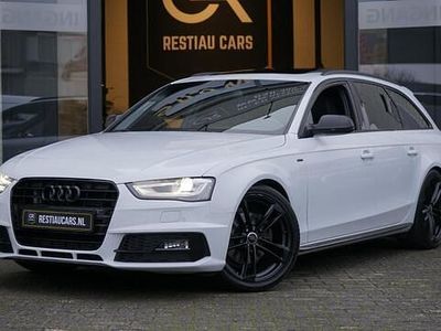 Wit (metallic) Occasion 2015 Audi A4 S-Line Stationwagen | € 17.900 (Duur)