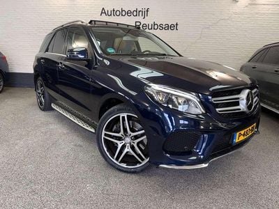 Blauw (metallic) Gebruikt 2016 Mercedes GLE500 Sport Edition SUV | € 32.995