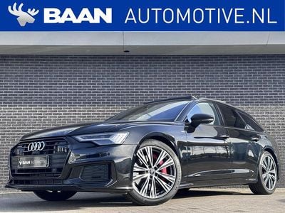 Zwart (metallic) Occasion 2021 Audi A6 Competition Stationwagen | € 45.900 (Iets duurder)