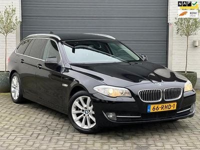 Zwart Gebruikt 2011 BMW 520 Executive Stationwagen | € 6.995 (Duur)