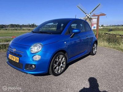 Blauw Occasion 2014 Fiat 500 S Hatchback | € 6.950 (Iets duurder)