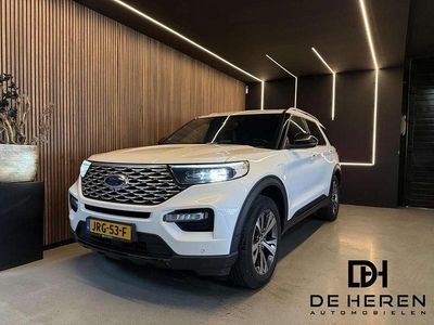 Wit Occasion 2020 Ford Explorer ST-Line SUV | € 44.450