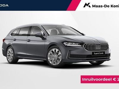 tweedehands Skoda Superb Combi 1.5 TSI MHEV First Edition | Chrome pakket |