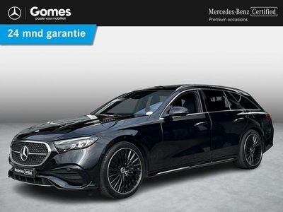 Zwart Occasion 2024 Mercedes E300 AMG line Stationwagen | € 59.950 (Eerlijke prijs)