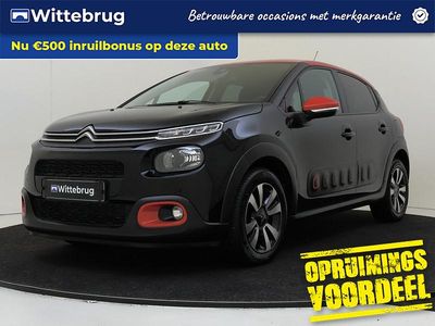 Zwart Occasion 2020 Citroën C3 PureTech Hatchback | € 11.925 (Eerlijke prijs)