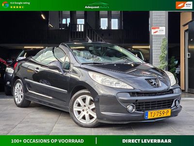 Zwart Gebruikt 2007 Peugeot 207 Cabriolet | € 2.994 (Eerlijke prijs)