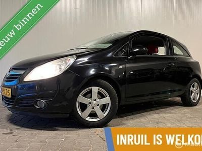 Zwart Occasion 2008 Opel Corsa Business Hatchback | € 950 (Goede deal)