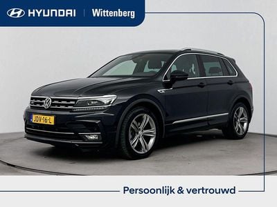 Zwart Occasion 2020 VW Tiguan Highline SUV | € 29.899 (Goede deal)