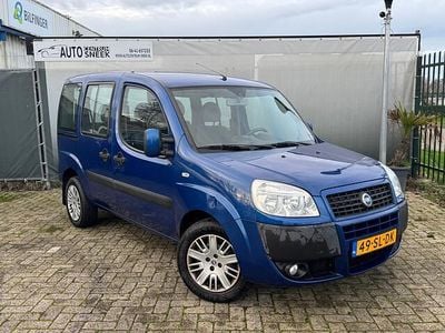 Blauw (metallic) Gebruikt 2006 Fiat Doblò Family MPV | € 2.499 (Goede deal)