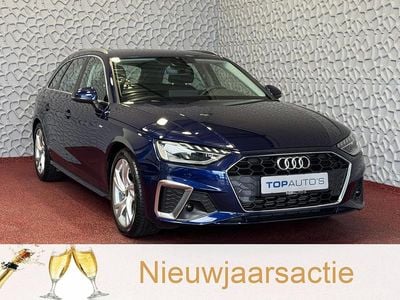 Blauw (metallic) Gebruikt 2024 Audi A4 S-Line Stationwagen | € 41.888 (Goede deal)