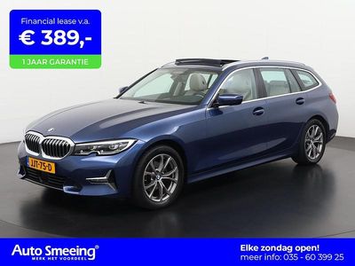 Phytonicblau metallic (c1m) Occasion 2020 BMW 320 Luxury Line Stationwagen | € 28.945 (Goede deal)