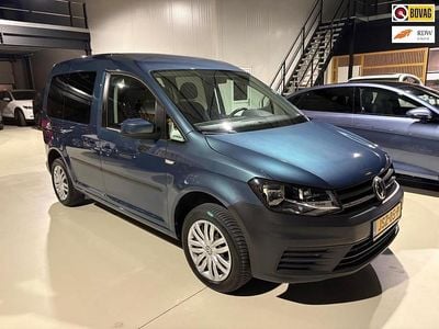 Occasion VW Caddy Trendline 131 PK (96 kW) 2018 Groen (metallic) MPV
