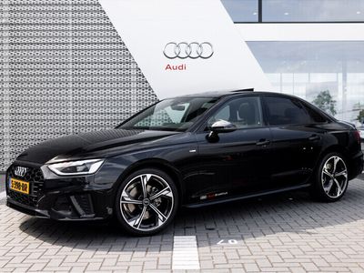 tweedehands Audi A4 Limousine 35TFSI 150PK S-tronic S edition | Panoramadak | 19" Velgen | Assistentiepakket Tour + City | Bang & Olufsen | Optiekpakket Zwart | Interieurverlichting in Kleur | Getint Glas |