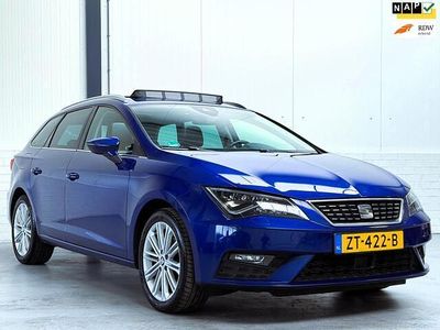 Blauw Occasion 2019 Seat Leon ST Business Stationwagen | € 14.950 (Eerlijke prijs)
