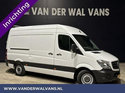 tweedehands Mercedes Sprinter 316CDI 164pk L2H2 Euro6 Airco | 2800kg trekhaak | Cruise bluetooth telefoonvoorbereiding