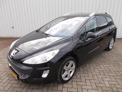 Occasion Peugeot 308 SW 120 PK (88 kW) 2010 Zwart (metallic) Stationwagen