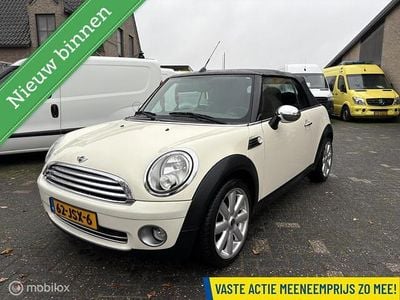 Occasion Mini Cooper Cabriolet Pepper 120 PK (88 kW) 2009 Wit Cabriolet